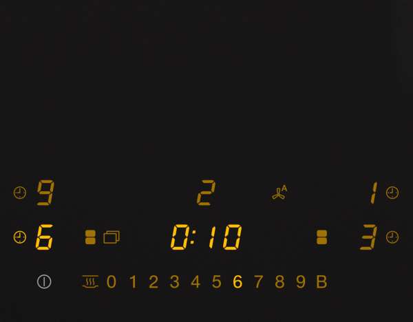 Miele KMDA 7476 FL  Induktionskochfeld mit integriertem Dunstabzug mit zwei extra großen PowerFlex XL-Kochbereichen und flächenbündigem Dunstabzug